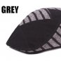 Adjustable Beret Caps Autumn Winter Hats Outdoor Sun Breathable Bone Brim Hat For Women Men Herringb