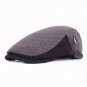 New Color Patchwork Berets Caps For Men Women Casual Winter Caps Four Seasons Cotton Berets Hats Boi
