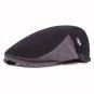 New Color Patchwork Berets Caps For Men Women Casual Winter Caps Four Seasons Cotton Berets Hats Boi