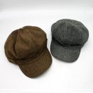 Korean Style 2017 Autumn and Winter Wool Beret Ladies Striped Octagonal Cap, Unisex Outdoor Warm Hat