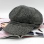 Korean Style 2017 Autumn and Winter Wool Beret Ladies Striped Octagonal Cap, Unisex Outdoor Warm Hat