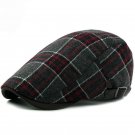 HT1321 New Fashion Autumn Winter Men Visor Cap Hats Women Western Cabbie Gastby Ivy Flat Cap Classic