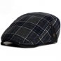 HT1321 New Fashion Autumn Winter Men Visor Cap Hats Women Western Cabbie Gastby Ivy Flat Cap Classic