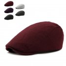 Casua Wool Beret Hats for Men Women New Unisex Autumn Winter Solid Beret Caps Adjustable Brand Comfo