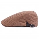 Brand Fashion Striped Hats for Men Women High Quality Casual Autumn Winter Beret Hat Cotton Women Ca