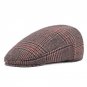 Fasbys 3 Style Plaid Wool Beret Hats for Man Unisex Striped Autumn Winter Duckbill Ivy Driver Cooker