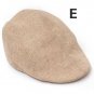 England Style Solid Spring Winter Hats for Women Men Fashion Outdoor Unisex Beach Sun Hat Newest Cas