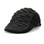 Fashion Unisex Fall Winter Cap Hats 4 Colors Wavy Berets for Men Cap Casual Visor Hat Women Caps Out