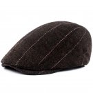 2017 Spring Autumn Winter Berets England Style Beret Hats for Men or Women Visor Cap Cotton Striped 