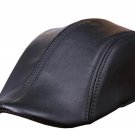 Classic Black Sheep Skin Beret Hat 2017 New Autumn Genuine Leather Male Winter Beret Cap High Qualit