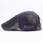 LeucosTicte Cotton Men\'s Hats Forward Autumn and Winter Tourism Hat Retro Cap Fishing Berets Flat T