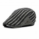 Spring Autumn Winter New Fashion Cotton Beret Peaked Baseball Cap with High Grade Streak for Unisex 