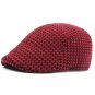 HT976 2017 New Arrivals Elder Man Dad Caps Hats Western Style Gentleman Men Beret Hats Cotton Plaid 