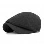 2017 Limited Real Adult Men Wool The Streets Hat Male Autumn And Winter Beret Solid Color Large Brim