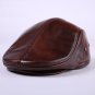 Free Shipping 2016 Winter Genuine Leather Windproof Duckbill Man Cap Cowhide Gorras Ear Protection