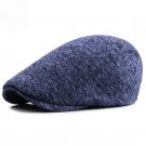 HT1356 Autumn Winter Men Cap Hats High Quality Cotton Unisex Adjustable Beret Caps Western Style Vin