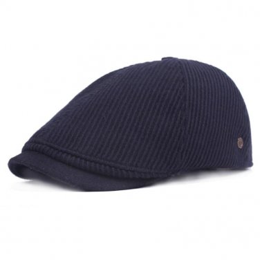Fasbys 4 Colors Vintage Adjustable Winter Fashion Hats for Men Women Casual Unisex Cotton Beret Driv