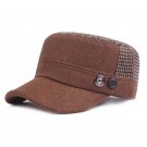 Fasbys 3 Colors Autumn Winter Retro Houndstooth Hats for Men Women Berets Casual Visors Peaked Cap G