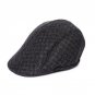 Winter Men Thicken Woolen Grid Plaid Warm Beret Caps gifts for dad Newsboy Tweed Plaid Gatby Painter