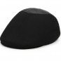 HT1401 Classic Retro Men Beret Caps Black Grey Wool Felt Winter Hats for Men Warm Thick Beret Hats w