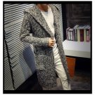 Autumn Winter Loose Long Cardigans Sweaters Mens Korean Fashion Big Size Thick Jumpers Mens Hooded K