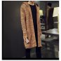 Autumn Winter Loose Long Cardigans Sweaters Mens Korean Fashion Big Size Thick Jumpers Mens Hooded K