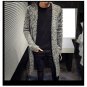 Autumn Winter Loose Long Cardigans Sweaters Mens Korean Fashion Big Size Thick Jumpers Mens Hooded K