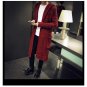 Autumn Winter Loose Long Cardigans Sweaters Mens Korean Fashion Big Size Thick Jumpers Mens Hooded K