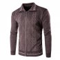 2017 Autumn Winter Men Cardigans Sweaters Thin Casual Clothes Zipper Sweater Coat Jacket Warm Knitwe
