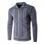 2017 Autumn Winter Men Cardigans Sweaters Thin Casual Clothes Zipper Sweater Coat Jacket Warm Knitwe