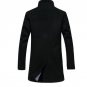 New Winter Men Warm Coat Jackets Plus Size Long Solid Wool Coat Casual Fashion Overcoat Thick Coats