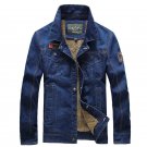 2017 New Brand Clothing Retro Classic Men\'s Denim Jacket Casual Thick Jeans Jacket Fashion Men\'s A
