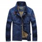 2017 New Brand Clothing Retro Classic Men\'s Denim Jacket Casual Thick Jeans Jacket Fashion Men\'s A
