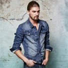 New Design Autumn Mens Denim Jacket Classical Slim Men Single Breasted Retro Jeans Jackets Winter Ou