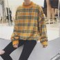 Privathinker Plaid Harajuku Oversized Winter Woolen Hoodie Men Women Sweatshirts Coat Retro Pattern