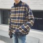 Privathinker Plaid Harajuku Oversized Winter Woolen Hoodie Men Women Sweatshirts Coat Retro Pattern
