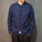 Men Jacket Linen Cotton 5XL Ethnic Han Chinese clothing Retro Men Coat Linen Jacket 2017 Men Autumn 