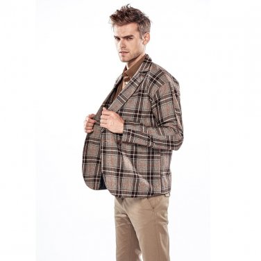 2017 New Men Winter Autumn Jacker Slim Lapel Warm Woolen Suit Coat Casual Jacket Outwear Hot Sales B