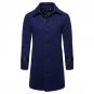 2017 Winter Mens Lapel Slim Top/Overcoat Jacket Wool Coat Fashion Windbreakers Parka Korean Chic Sol