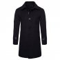 2017 Winter Mens Lapel Slim Top/Overcoat Jacket Wool Coat Fashion Windbreakers Parka Korean Chic Sol