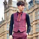 Brand Men Clothing Autumn Winter mens formal wedding suit vest coat waistcoat slim fit classic vest 
