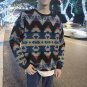 Privathinker Vintage Harajuku Oversize Winter Woolen Hoodie Men Women Sweatshirts Coat Retro Pattern