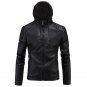 Men \'s Winter Warm Leather Jackets Vintage Automotive Leather Jacket Outwear Italian Style Cashmere