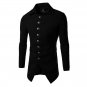 New Style 2016 Long Men\'s Trench Coat Single Breasted Winter Overcoat Casual Long Men  Wool Coat Pl