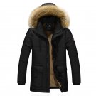 winter jacket men thicken heavy weight fashion mens long jackets hooded coat men\'s outerwear trench