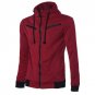 Men\'s Stylish Warm Hooded Sweatshirt Zipper Coat Jacket Outwear Sweater