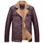 Winter Jacket Men Leather Jackets Mens Casual Thick Warm Coat Jaqueta Masculina Male Overcoat Plus S