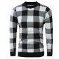 New Winter Classic Plaid Sweater Pullover Sweater For Mens Long Sleeve Foreign Hot Sweater Coat XM02