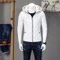 NEW Autumn Winter Men\'s Duck Down Jacket Men Winter jackets Casual Plaid Down Coat Plus Size XXXL H