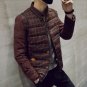 new 2016 winter cotton coat men thickness wadded jacket collar hoodies slim patchwork parkas casual